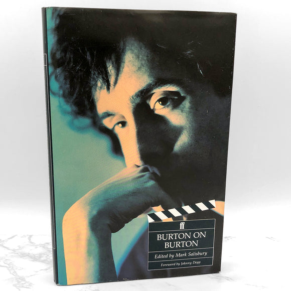 Burton on Burton by Tim Burton edited by Mark Salisbury w. Johnny Depp [U.K. FIRST EDITION • FIRST PRINTING] 1995 • Faber