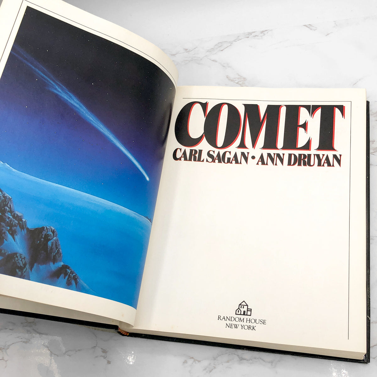 Comet By Carl Sagan And Ann Druyan First Edition 1986 • Random