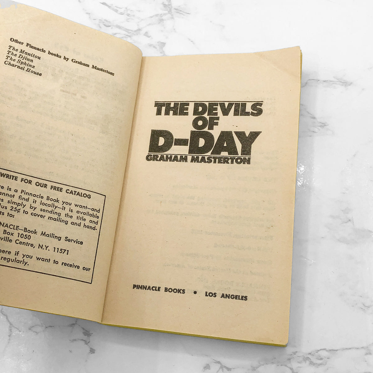 The Devils Of D Day By Graham Masterton FIRST EDITION FIRST PRINTIN the-devils-of-d-day-by-graham-masterton-first-edition-first-printin