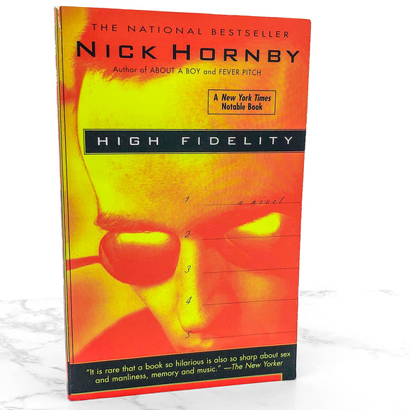 High Fidelity by Nick Hornby [FIRST PAPERBACK EDITION] 1996 • Riverhead Books