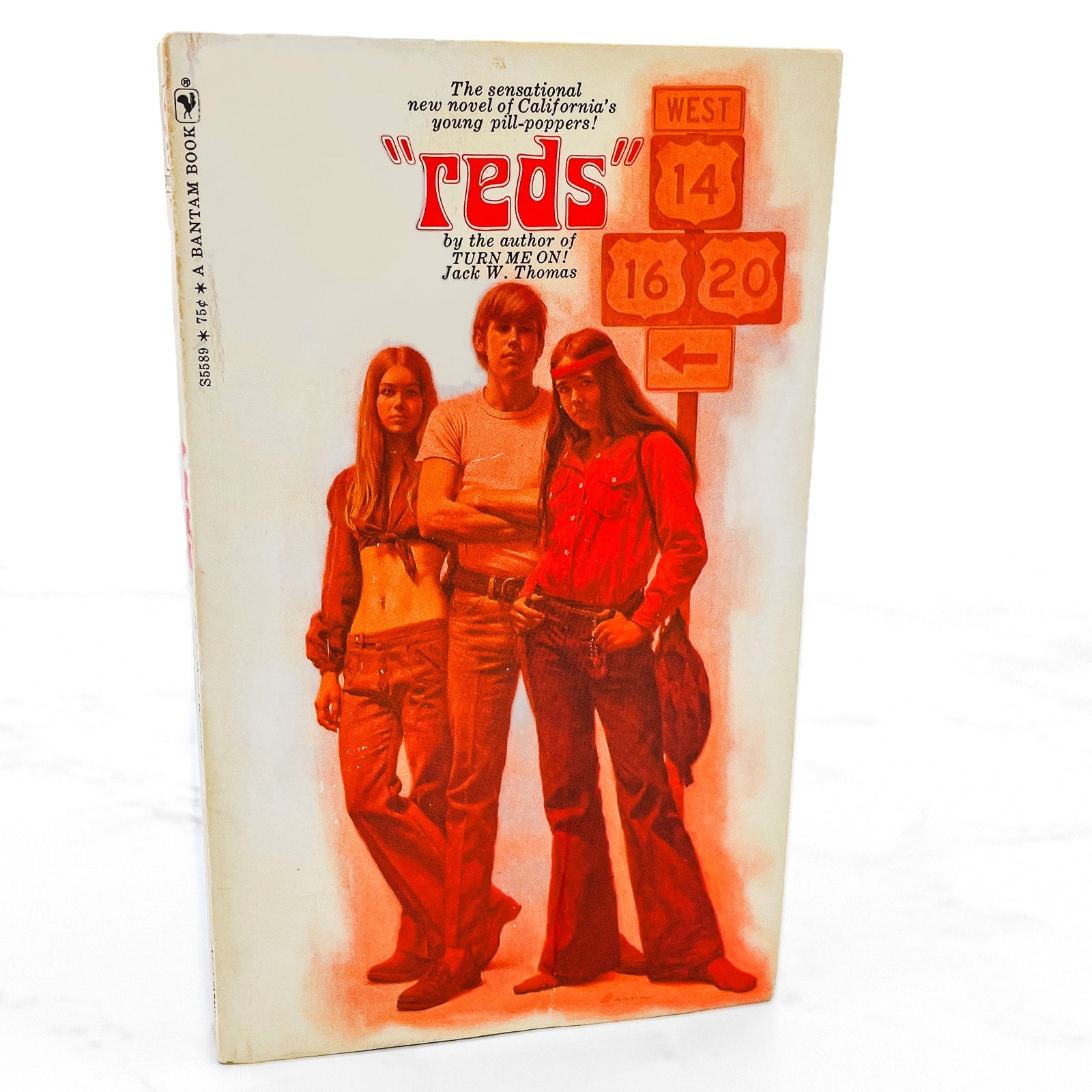 Reds' by Jack W. Thomas [FIRST EDITION PAPERBACK] 1970 • 6th