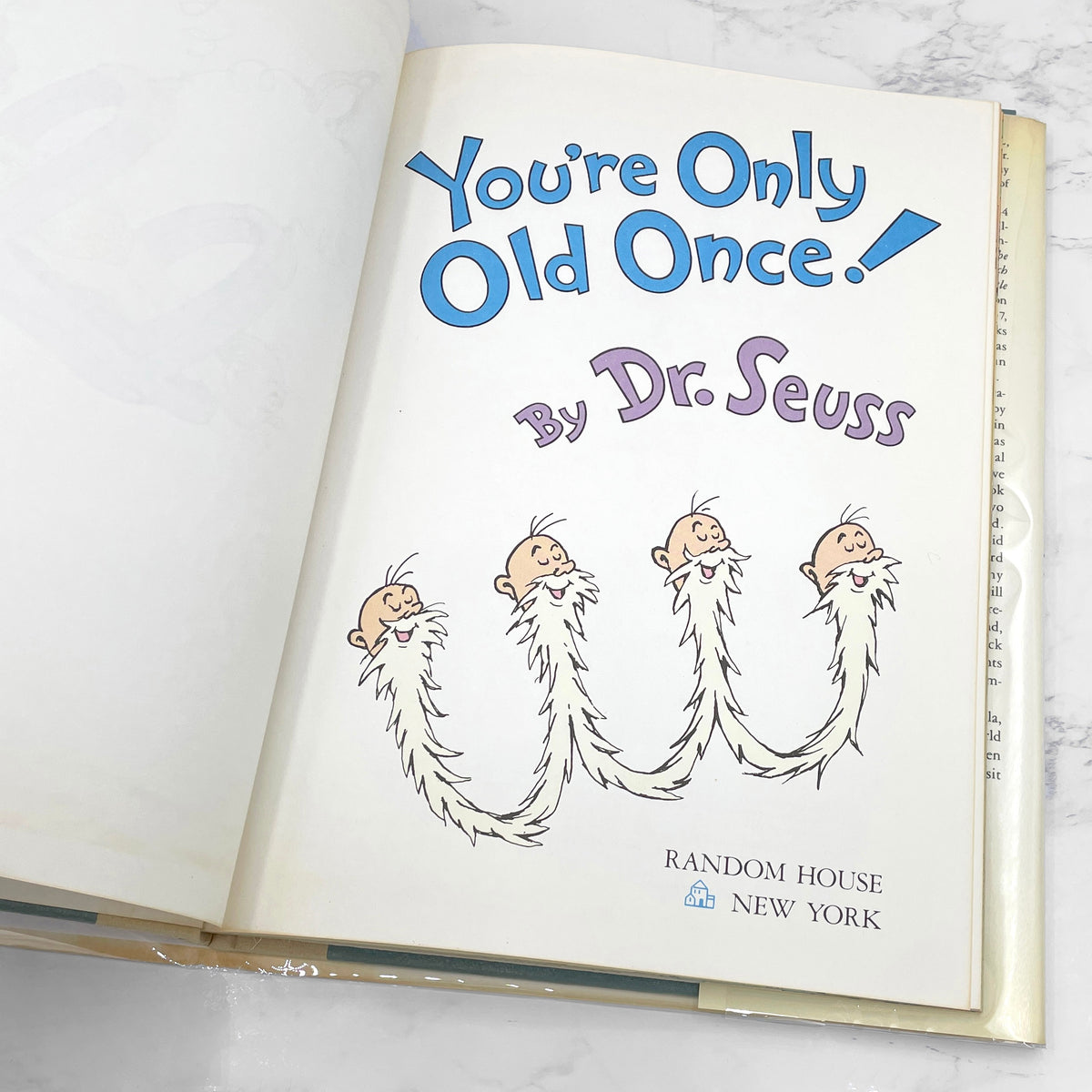 You're Only Old Once!: A Book for Obsolete Children by Dr. Seus...