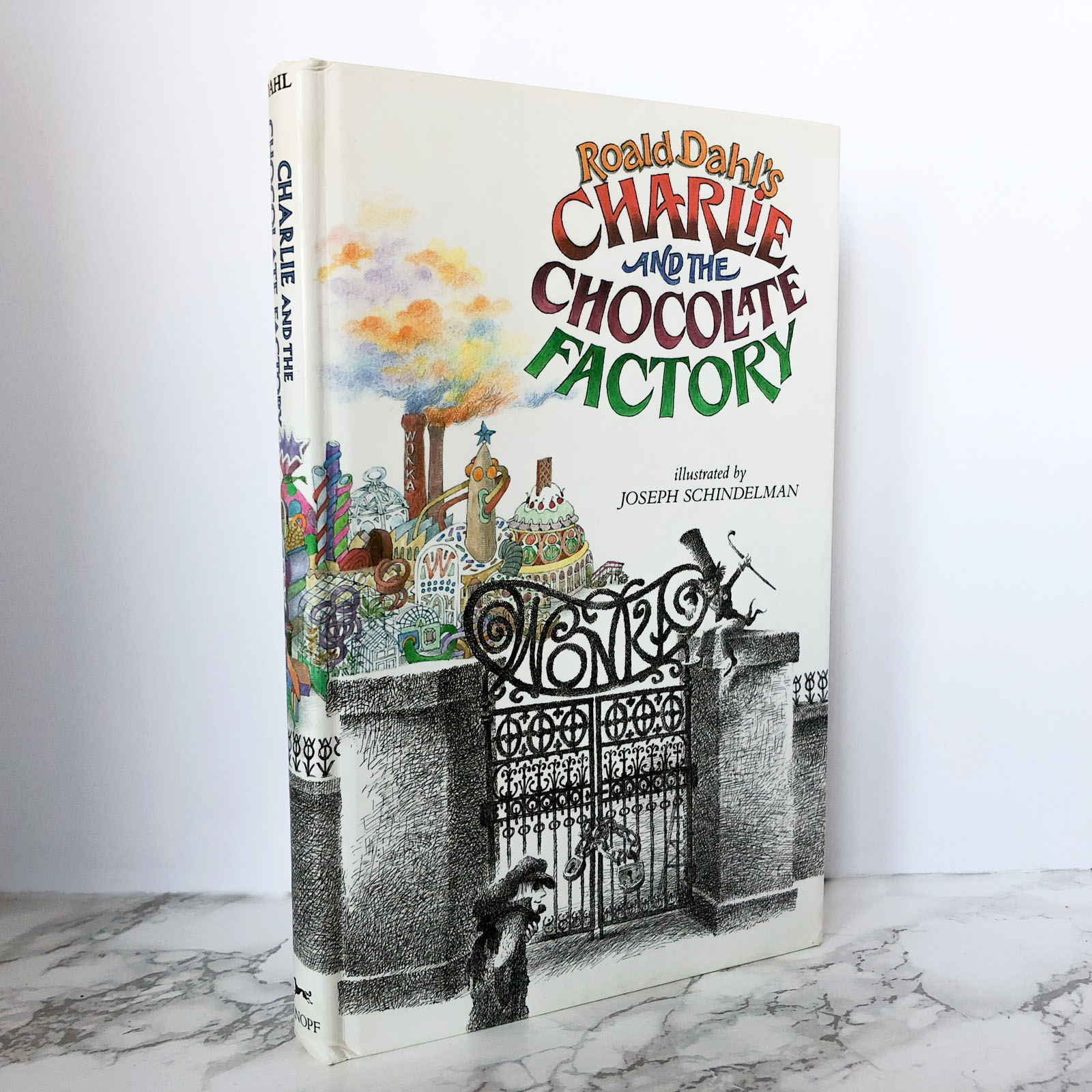 charlie and the chocolate factory book cover drawing