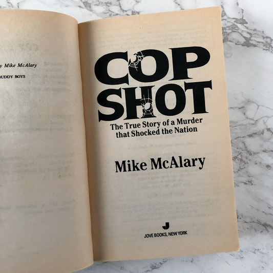 Cop Shot by Mike McAlary - Bookshop Apocalypse