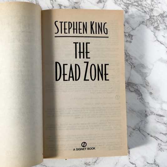 The Dead Zone by Stephen King - Bookshop Apocalypse