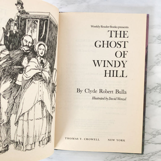 The Ghost of Windy Hill by Clyde Robert Bulla [1987 HARDCOVER}