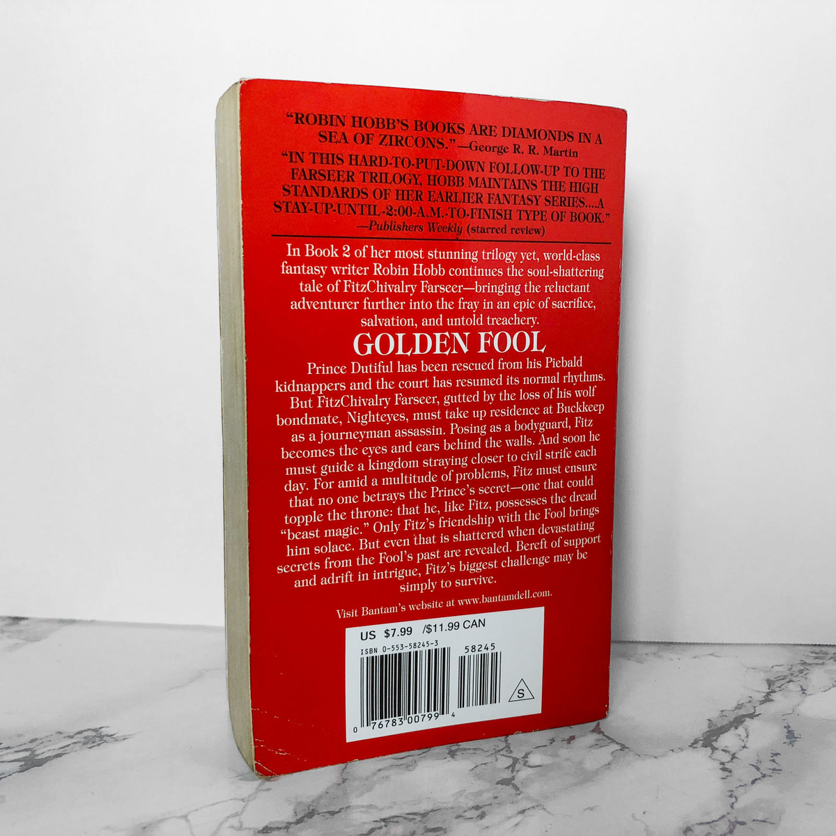 Golden Fool by Robin Hobb [2003 PAPERBACK]