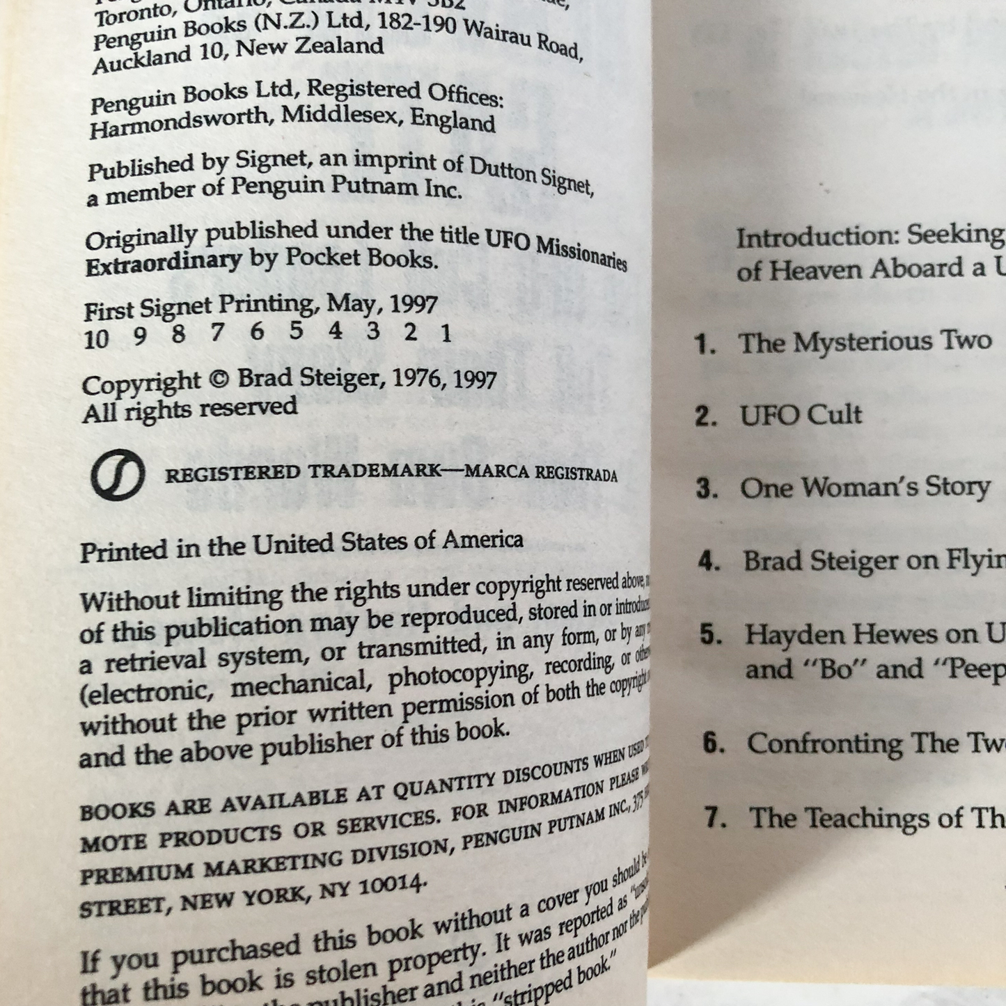 Inside Heaven's Gate by Brad Steiger & Hayden Hewes - Bookshop Apocalypse