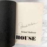 Hell House by Richard Matheson SIGNED! [FIRST EDITION] 1971
