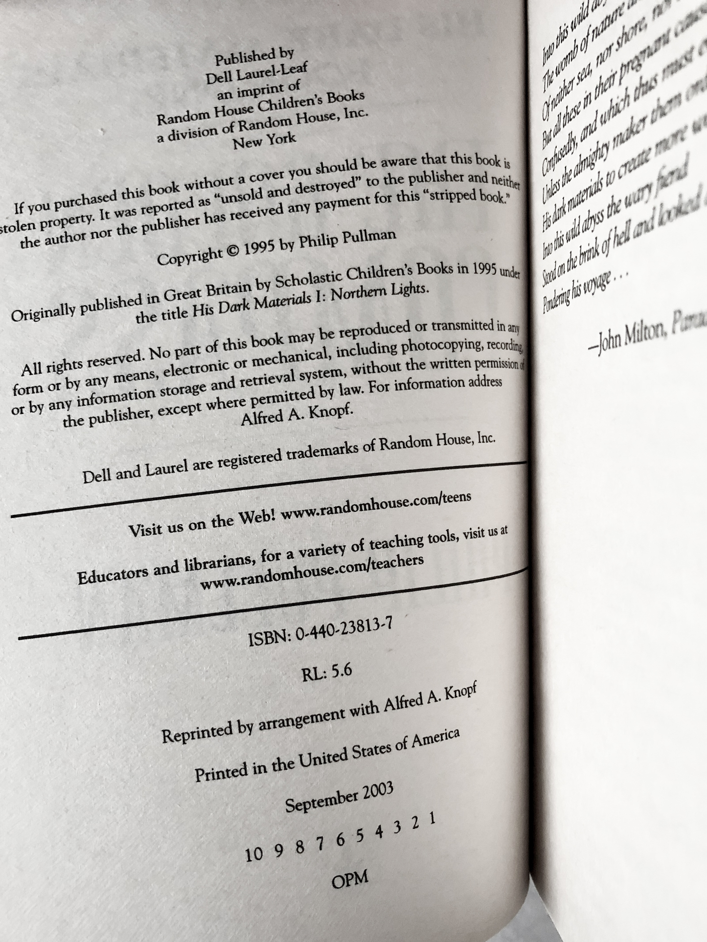 His Dark Materials Trilogy Box Set by Philip Pullman - Bookshop Apocalypse