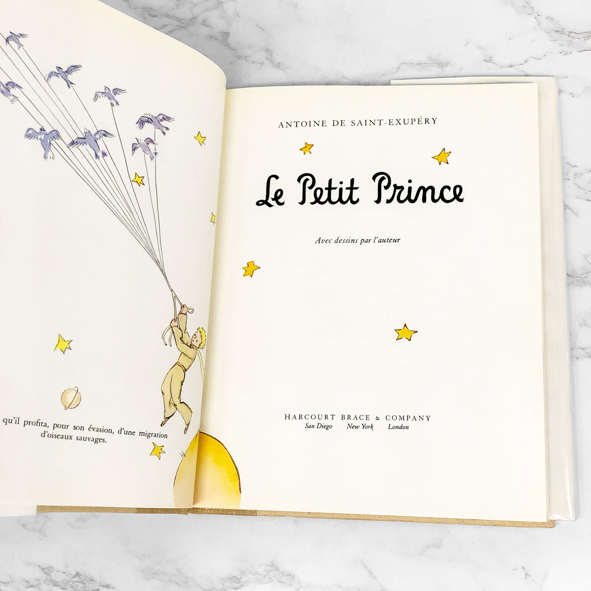 Le Petit Prince [The Little Prince] by Antoine de Saint-Exupéry [FRENC