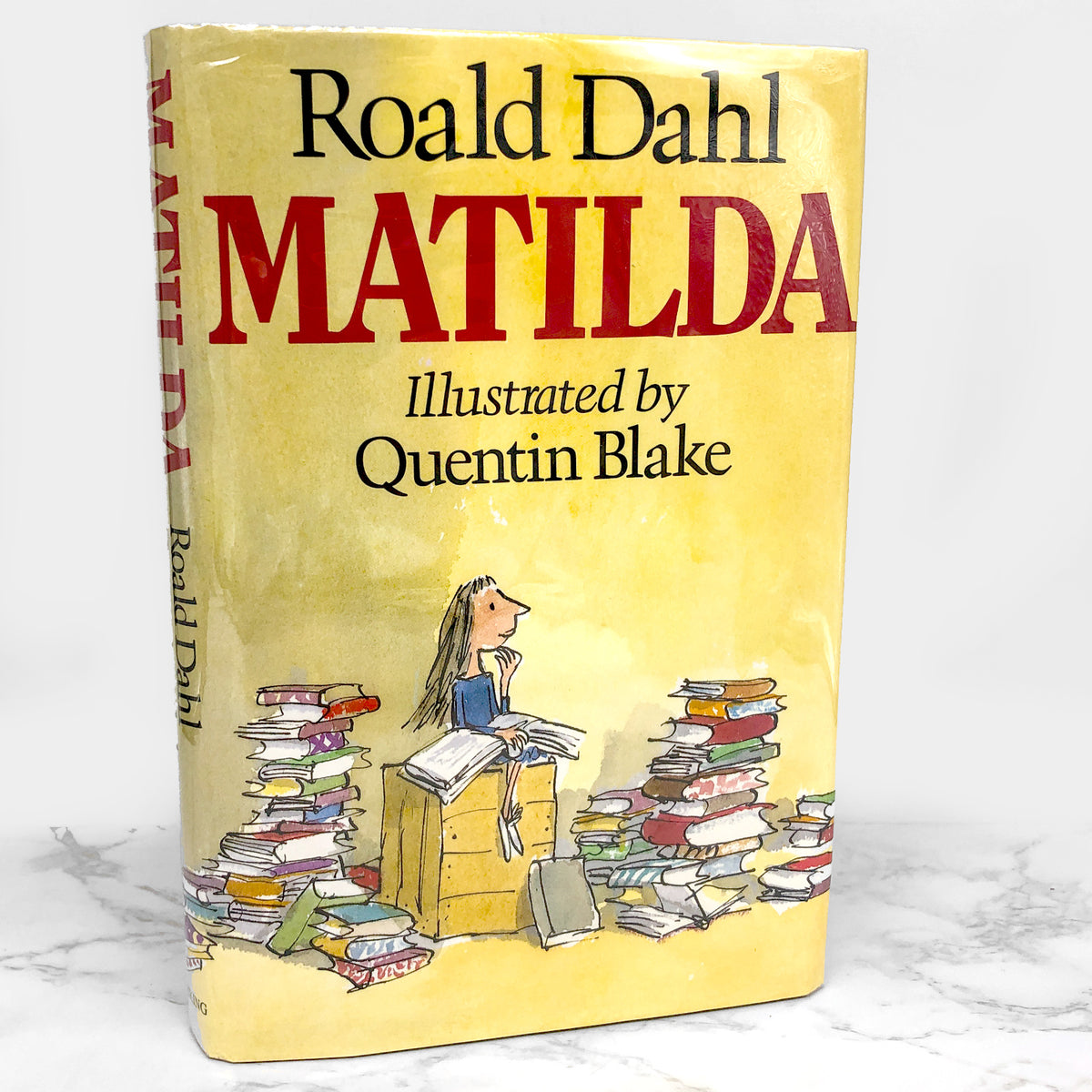 Matilda - Roald Dahl (1st edition 13th print HC) Viking, 1988 ex-lib