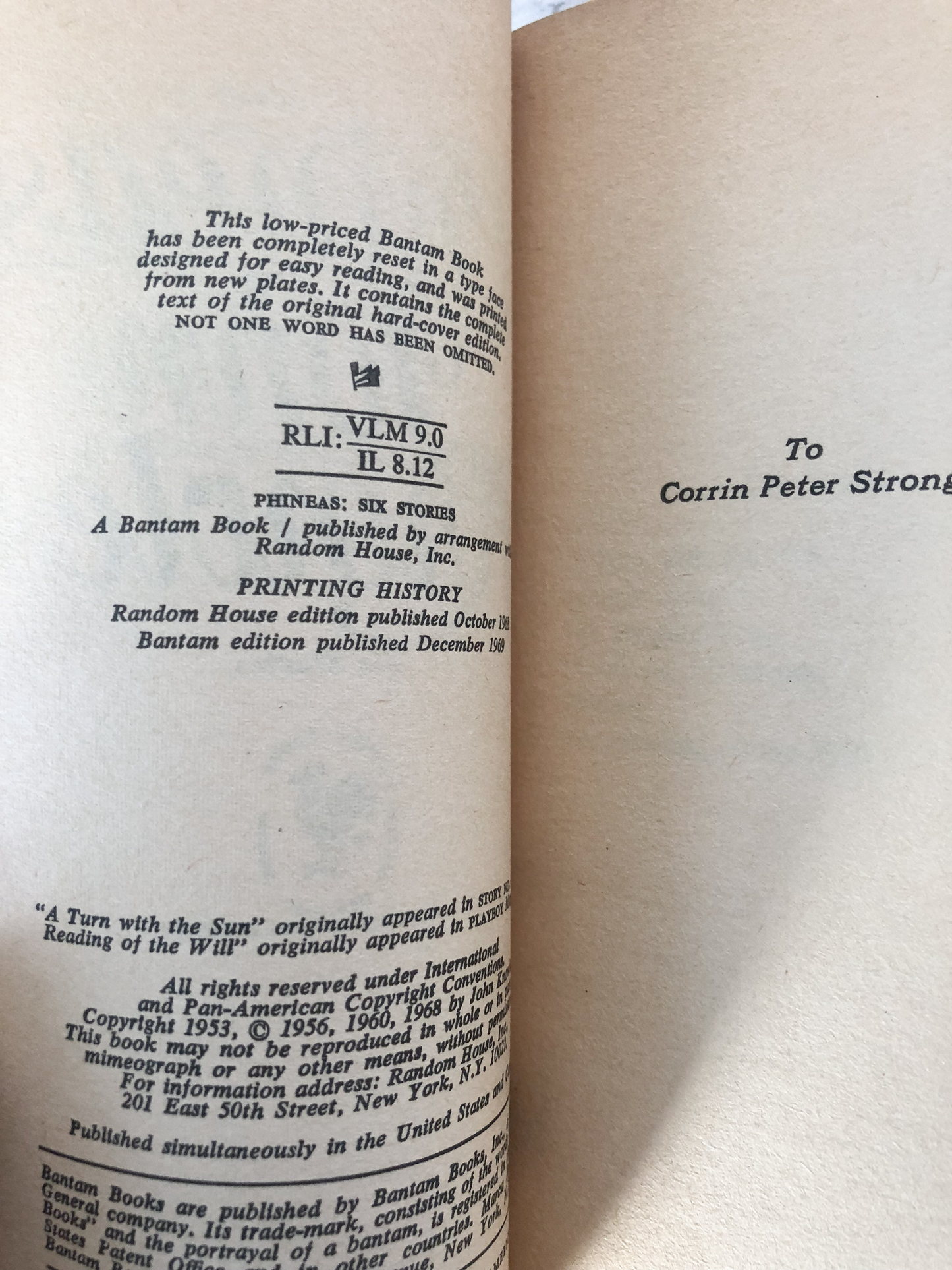 Phineas by John Knowles - Bookshop Apocalypse