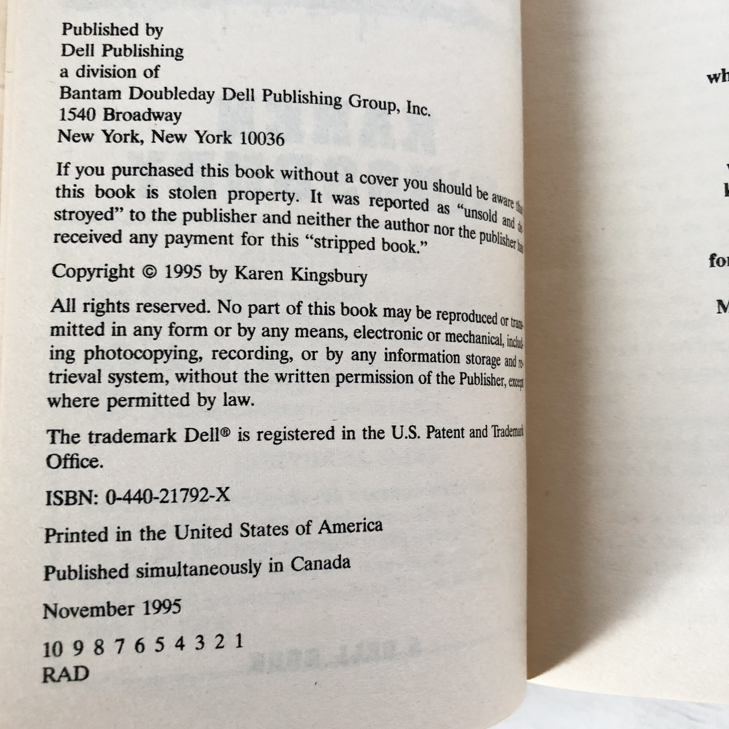 The Snake and the Spider by Karen Kingsbury - Bookshop Apocalypse