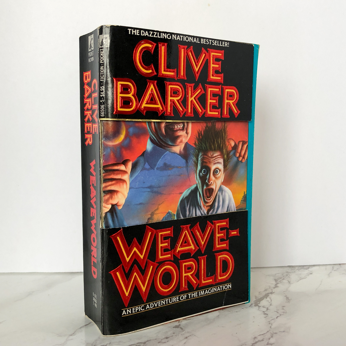 Weaveworld by Clive Barker [FIRST PAPERBACK PRINTING] 1988