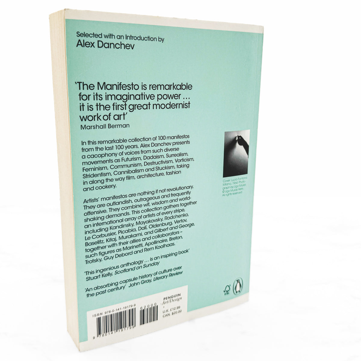 100 Artists' Manifestos: From the Futurists to the Stuckists by Alex Danchev [FIRST EDITION PAPERBACK] 2011 • Penguin U.K.