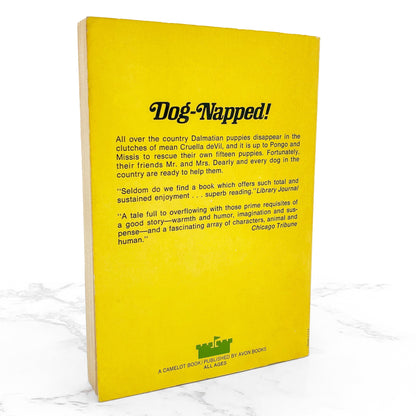 The Hundred and One Dalmatians by Dodie Smith [TRADE PAPERBACK] 1976 • Avon Camelot