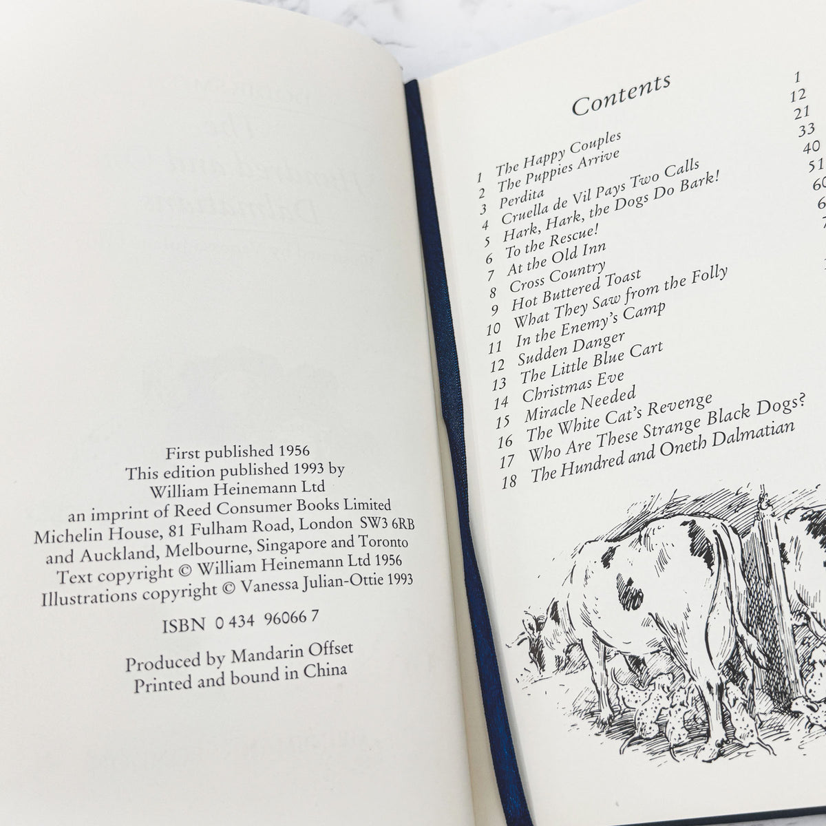 The Hundred and One Dalmatians by Dodie Smith [U.K. ILLUSTRATED HARDCOVER] 1993 • Heinemann