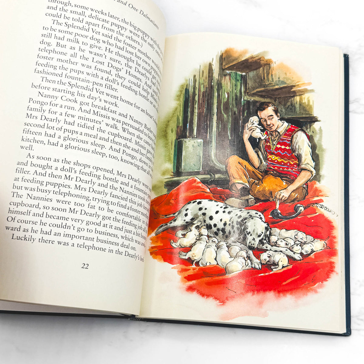 The Hundred and One Dalmatians by Dodie Smith [U.K. ILLUSTRATED HARDCOVER] 1993 • Heinemann