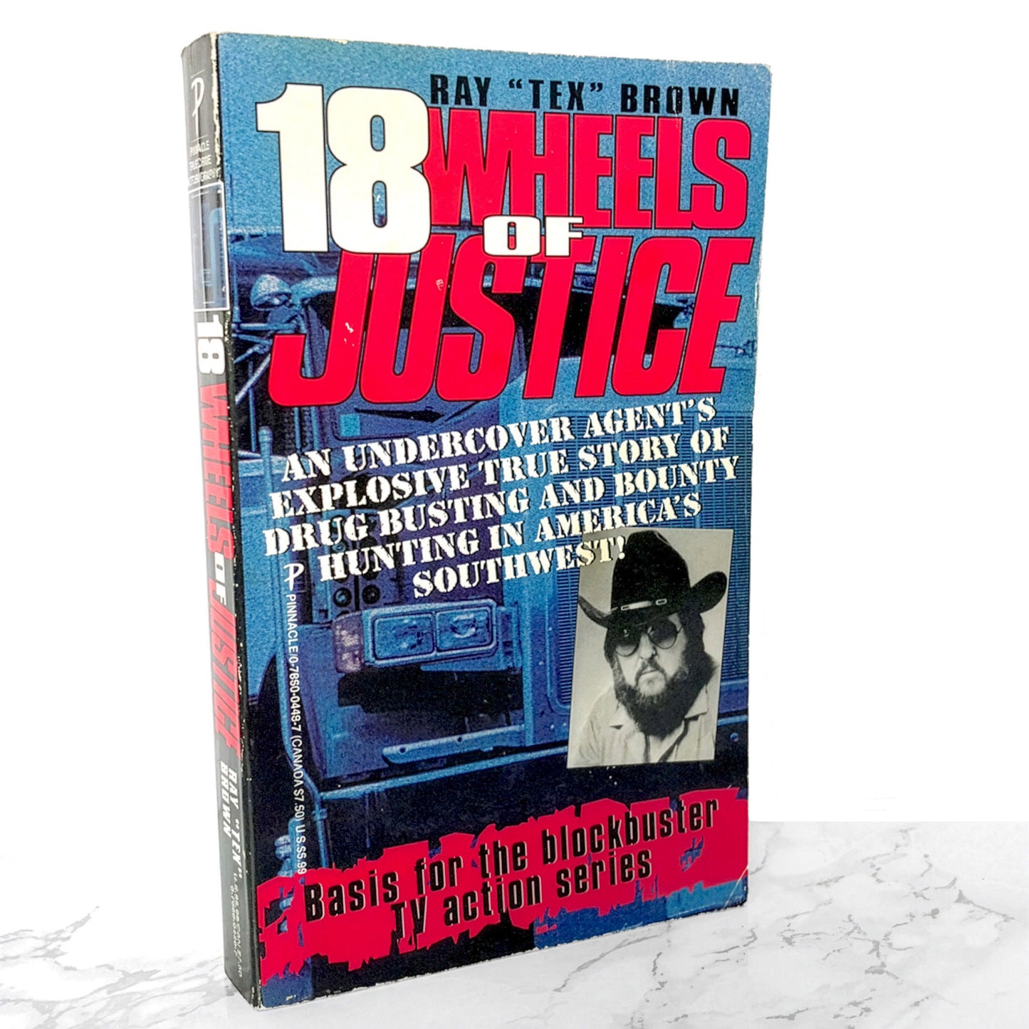 18 Wheels of Justice by Ray Tex Brown [FIRST EDITION PAPERBACK] 1997 • Pinnacle True Crime