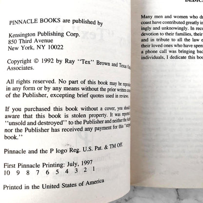 18 Wheels of Justice by Ray Tex Brown [FIRST EDITION PAPERBACK] 1997 • Pinnacle True Crime