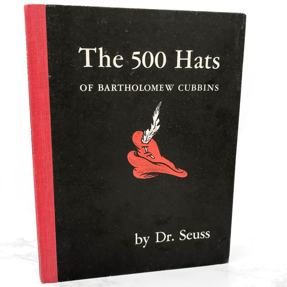 The 500 Hats of Bartholomew Cubbins by Dr. Seuss [FIRST EDITION] 1938 • The Vanguard Press