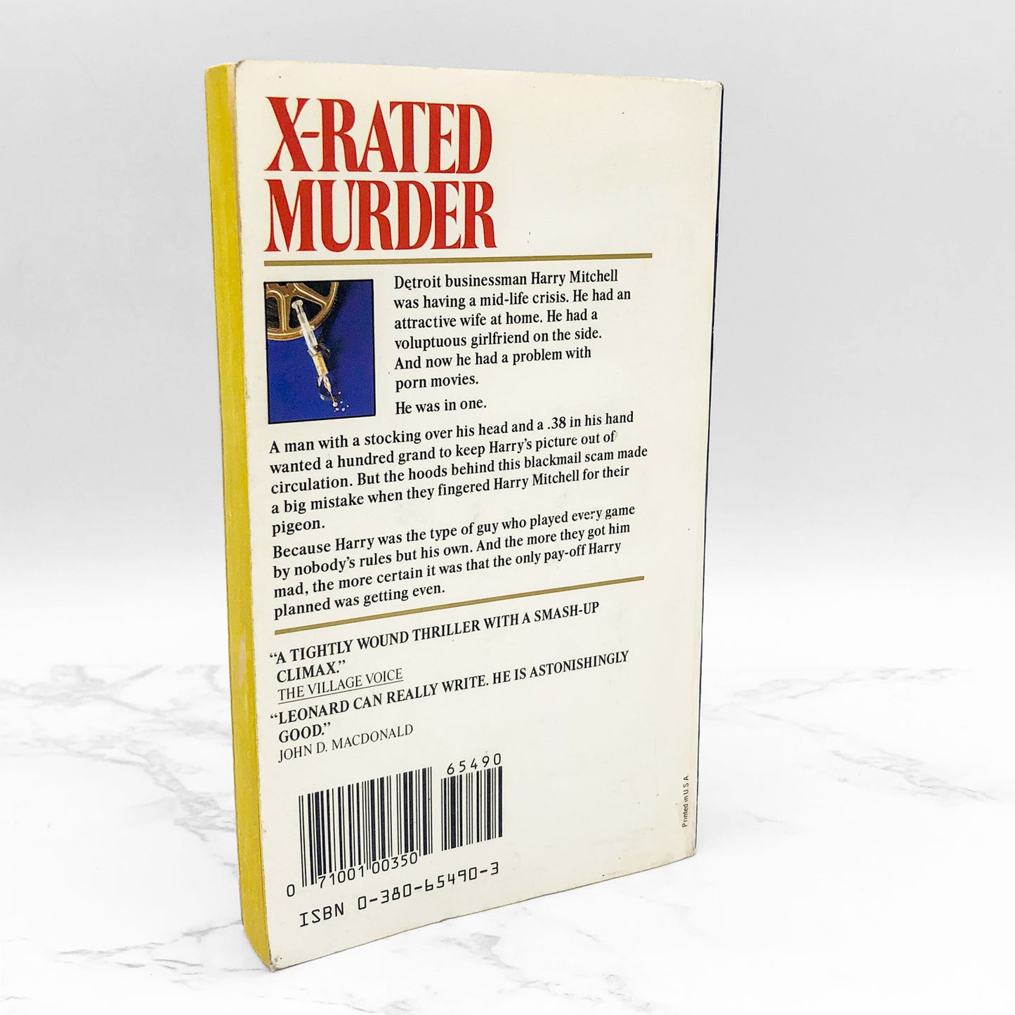 52 Pickup by Elmore Leonard [1983 PAPERBACK] • Avon