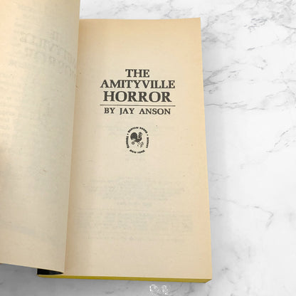 The Amityville Horror by Jay Anson [FIRST PAPERBACK EDITION] + News Clipping! • 1978 • Bantam