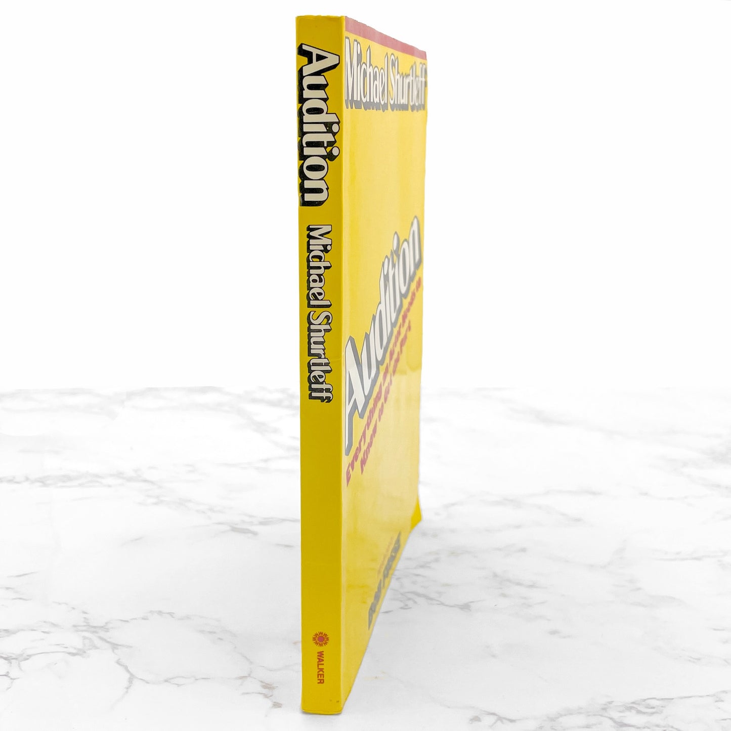 Audition: Everything an Actor Needs to Know to Get the Part by Michael Shurtleff w. Bob Fosse [FIRST EDITION PAPERBACK] 1978