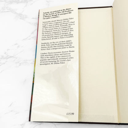A Dying Light in Corduba by Lindsey Davis SIGNED! [U.K. FIRST EDITION • FIRST PRINTING] 1996 • Century