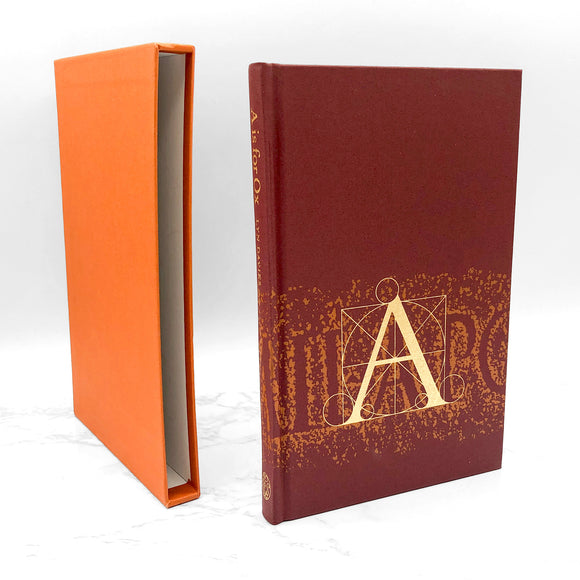 A is for Ox: A Short History of the Alphabet by Lyn Davies [COLLECTORS EDITION HARDCOVER] 2006 • The Folio Society