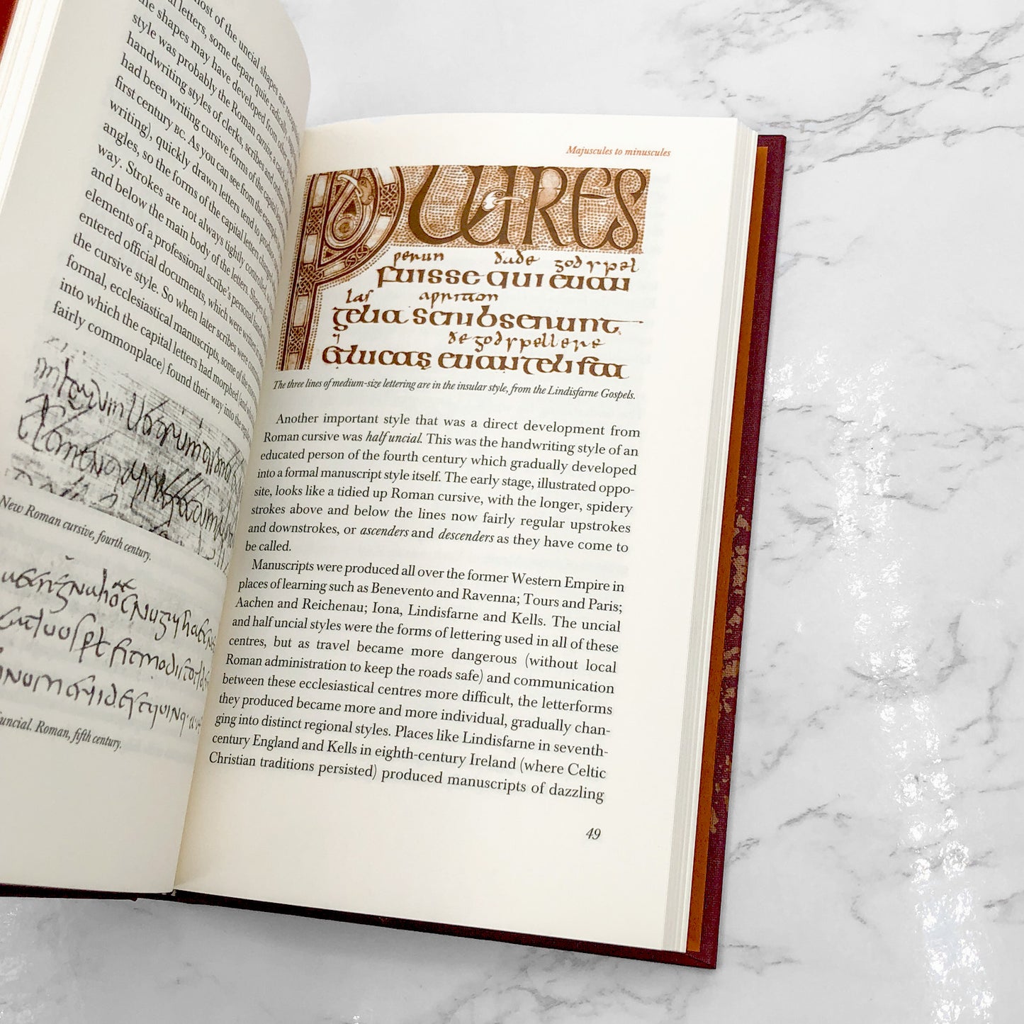 A is for Ox: A Short History of the Alphabet by Lyn Davies [COLLECTORS EDITION HARDCOVER] 2006 • The Folio Society