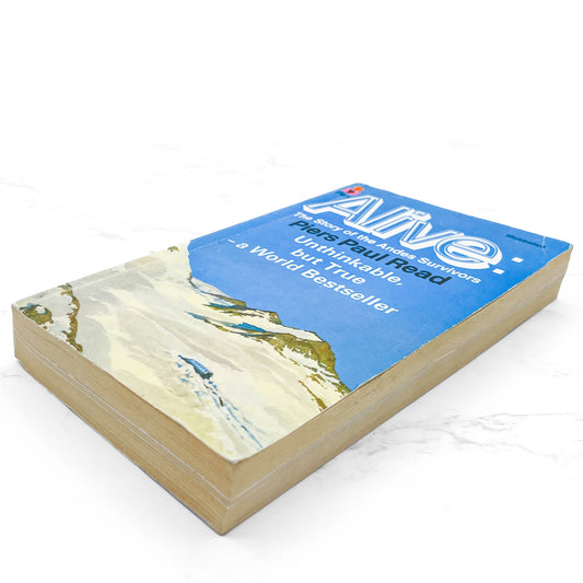 Alive: The Story of the Andes Survivors by Piers Paul Read [FIRST U.K. PAPERBACK PRINTING] 1975 • Pan