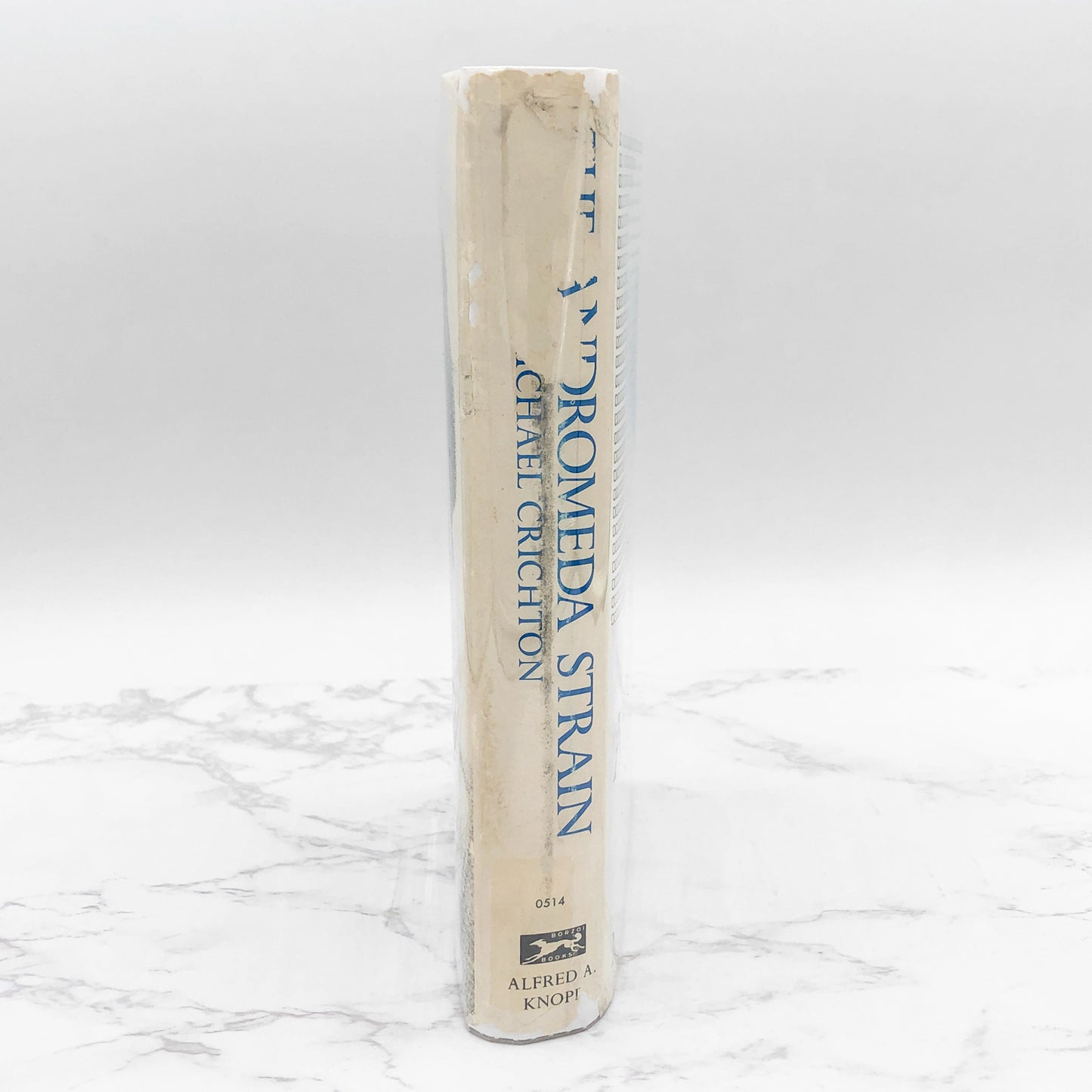 The Andromeda Strain by Michael Crichton [FIRST BOOK CLUB EDITION] 1969 • Knopf