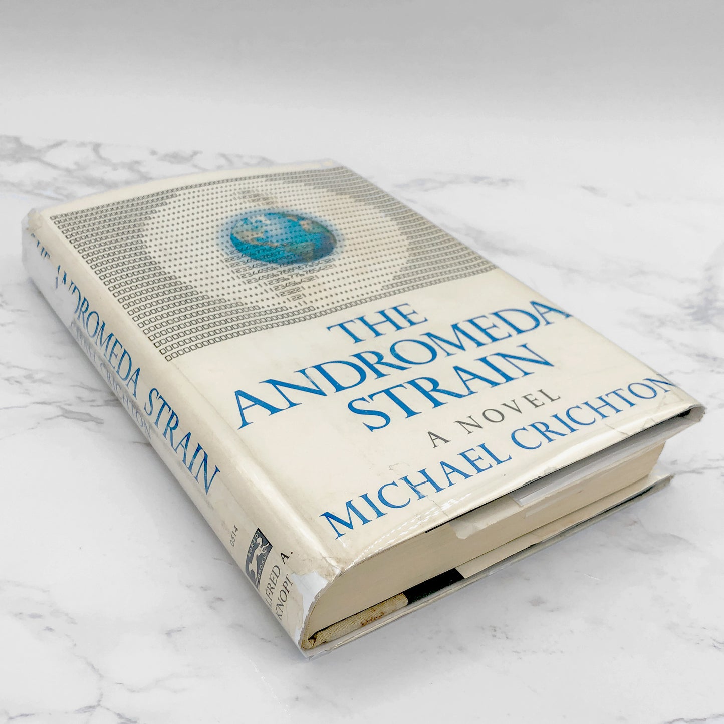 The Andromeda Strain by Michael Crichton [FIRST BOOK CLUB EDITION] 1969 • Knopf