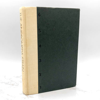 The Andromeda Strain by Michael Crichton [FIRST BOOK CLUB EDITION] 1969 • Knopf