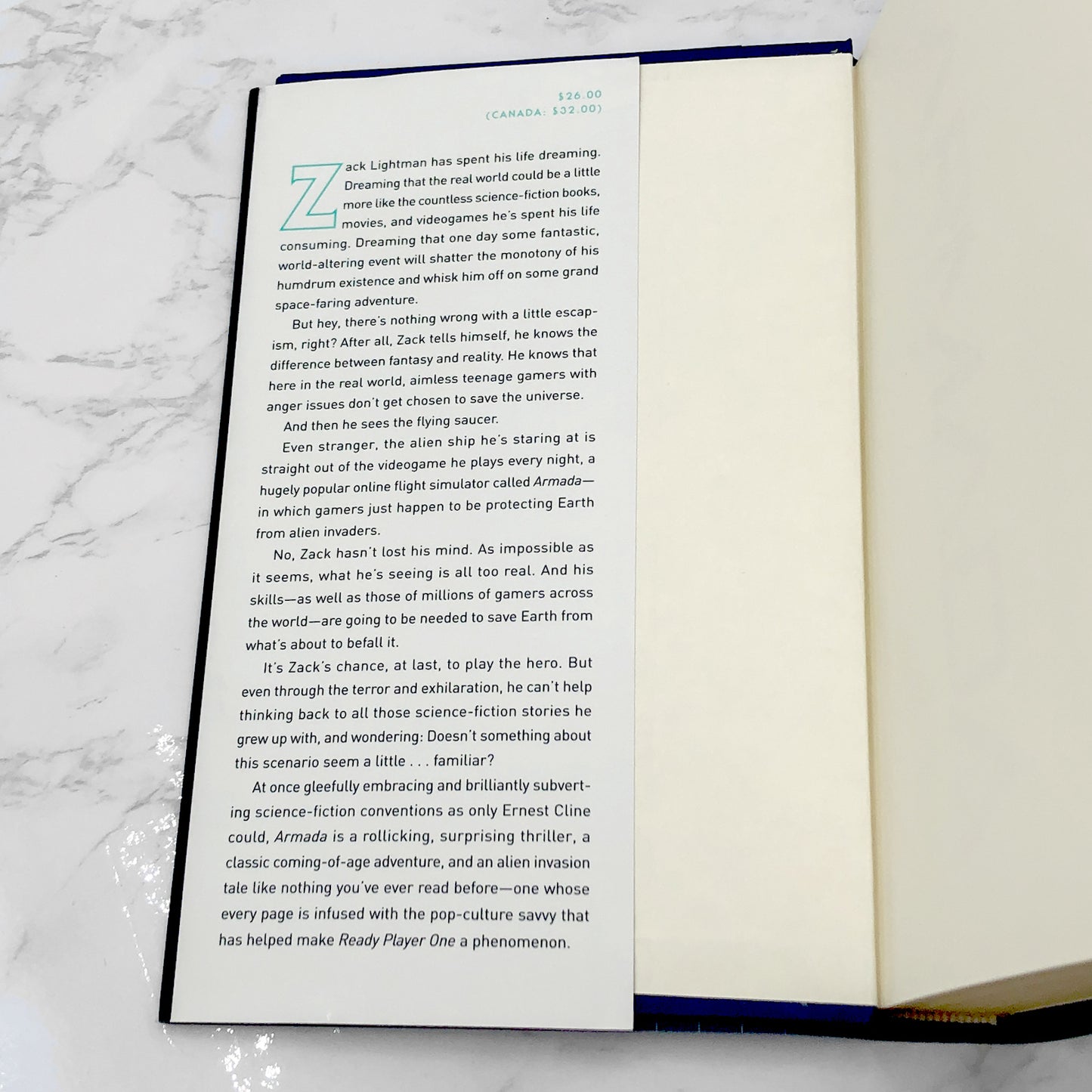 Armada by Ernest Cline [FIRST EDITION • FIRST PRINTING] 2015 • Crown