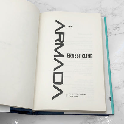 Armada by Ernest Cline [FIRST EDITION • FIRST PRINTING] 2015 • Crown