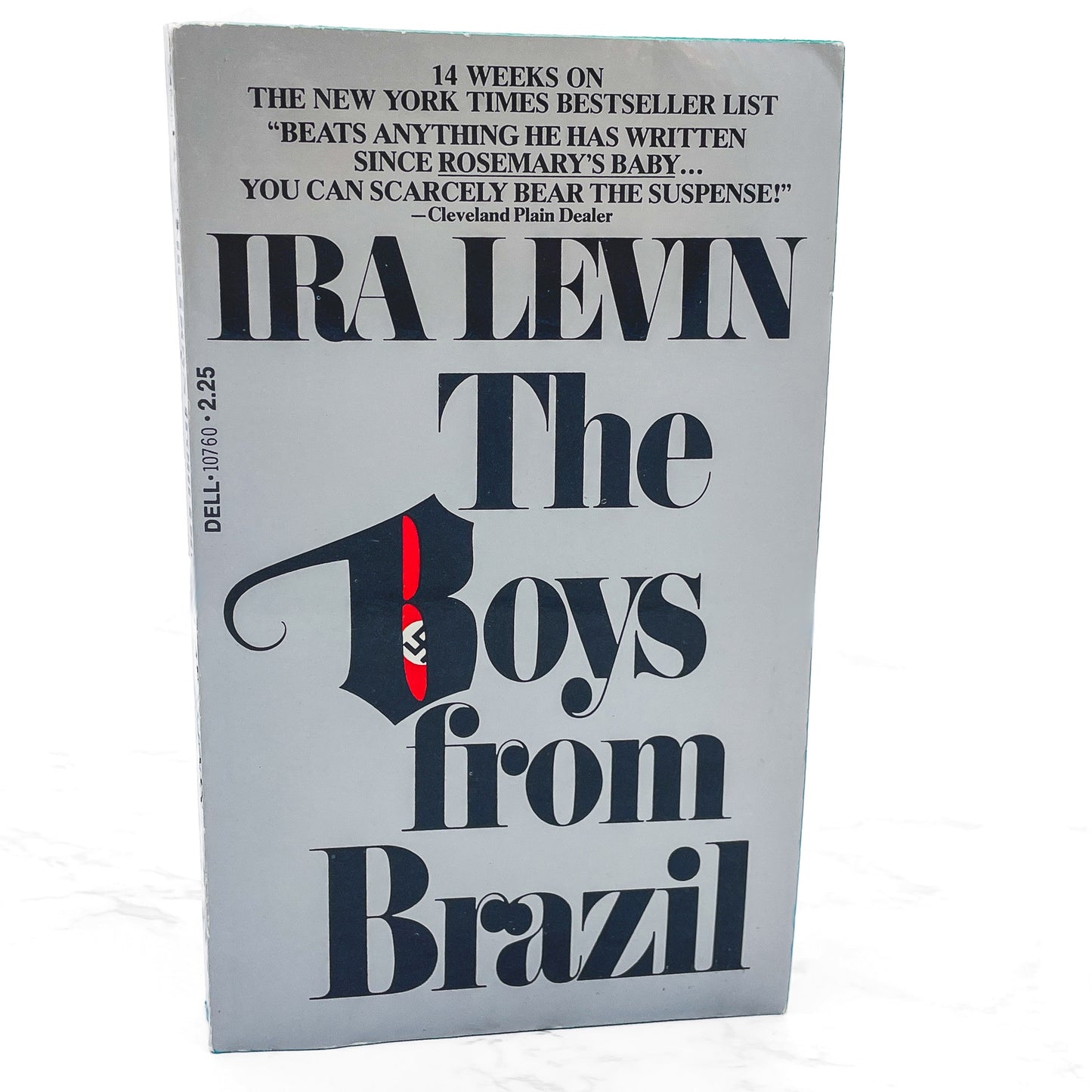 The Boys From Brazil by Ira Levin [FIRST PAPERBACK PRINTING] 1977 • Dell