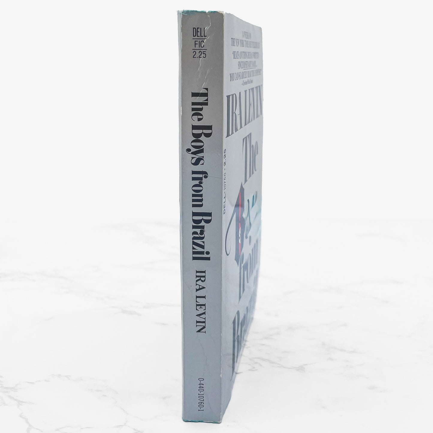 The Boys From Brazil by Ira Levin [FIRST PAPERBACK PRINTING] 1977 • Dell