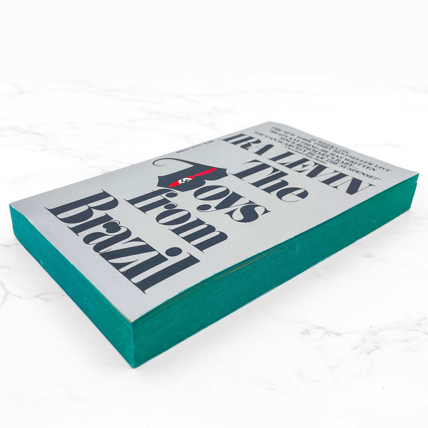 The Boys From Brazil by Ira Levin [FIRST PAPERBACK PRINTING] 1977 • Dell