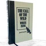 The Call of the Wild & White Fang by Jack London [ILLUSTRATED HARDCOVER] 1985