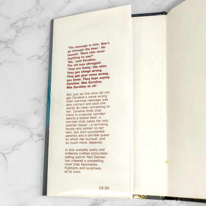 Coraline by Neil Gaiman [RARE U.K. FIRST EDITION] 2002 • Bloomsbury