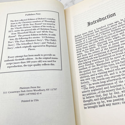 Stories For Christmas by Charles Dickens [DELUXE HARDCOVER TREASURY] 2001 • Platinum Press