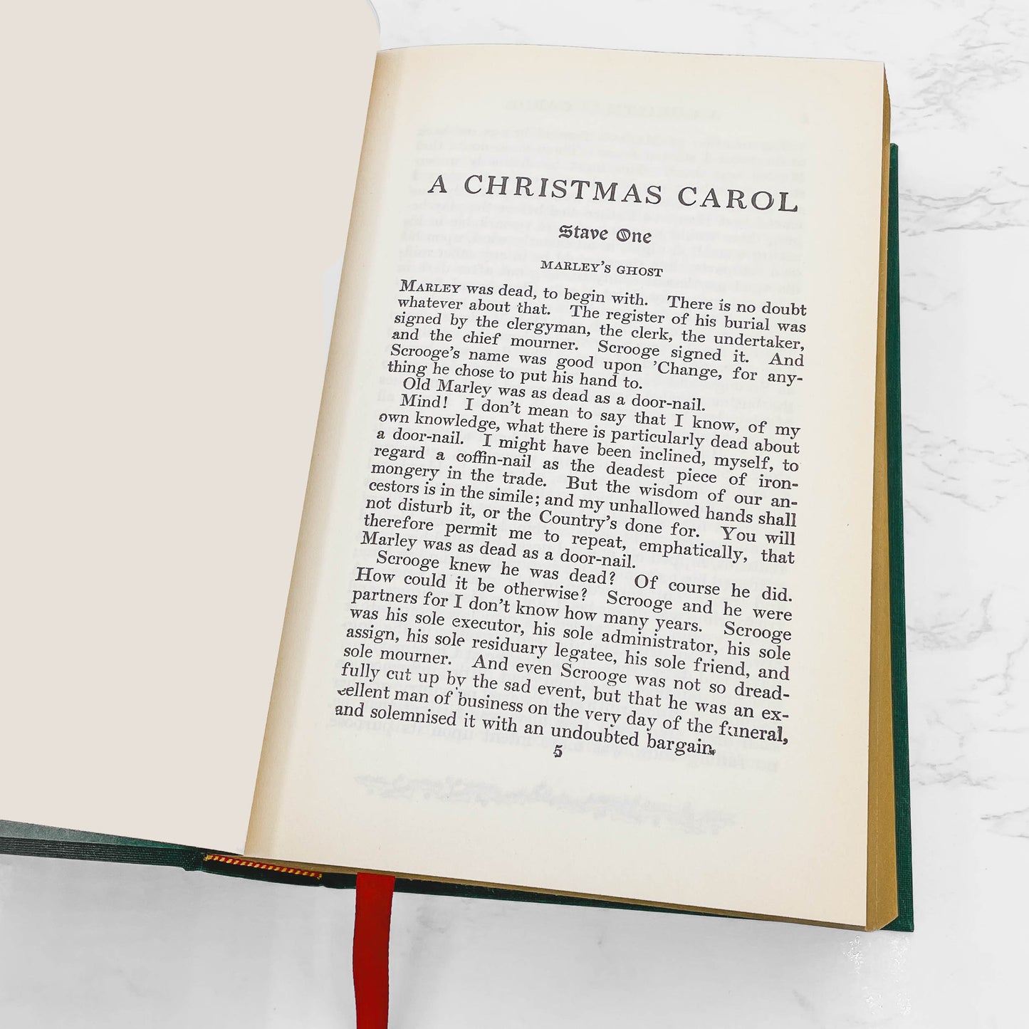 Stories For Christmas by Charles Dickens [DELUXE HARDCOVER TREASURY] 2001 • Platinum Press