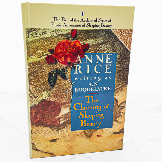 The Claiming of Sleeping Beauty by A.N. Roquelaure aka Anne Rice [1983 HARDCOVER] • Plume