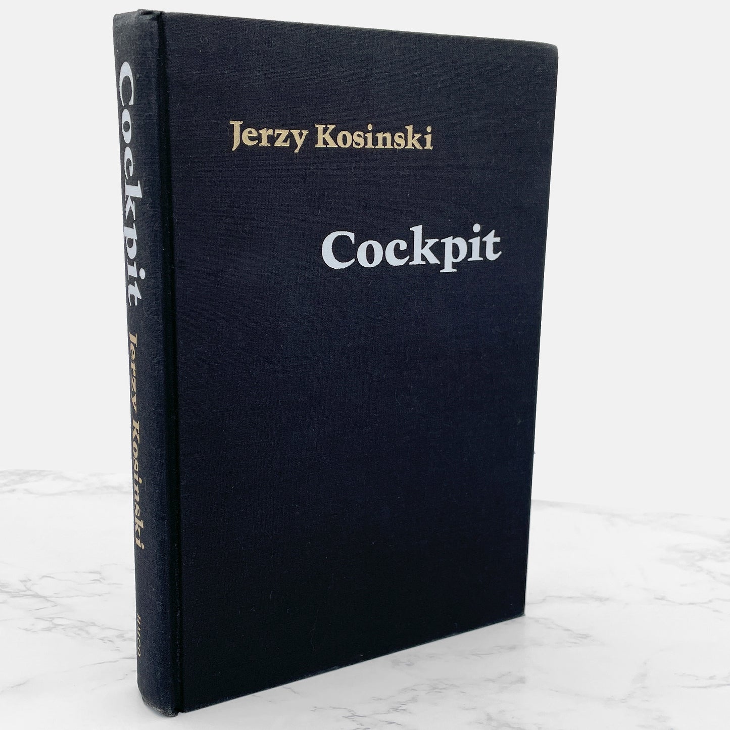 Cockpit by Jerzy Kosiński SIGNED! [FIRST EDITION] 1975 • Houghton Mifflin