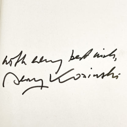 Cockpit by Jerzy Kosiński SIGNED! [FIRST EDITION] 1975 • Houghton Mifflin