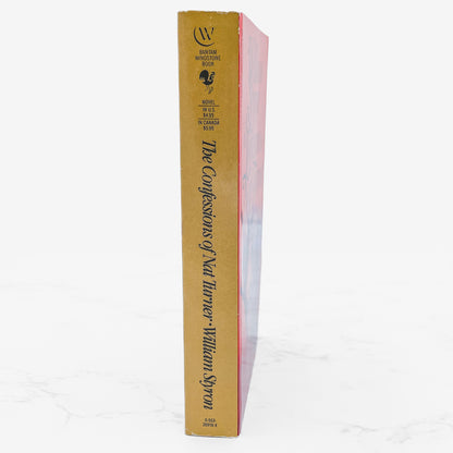 The Confessions of Nat Turner by William Styron [1983 PAPERBACK] Bantam