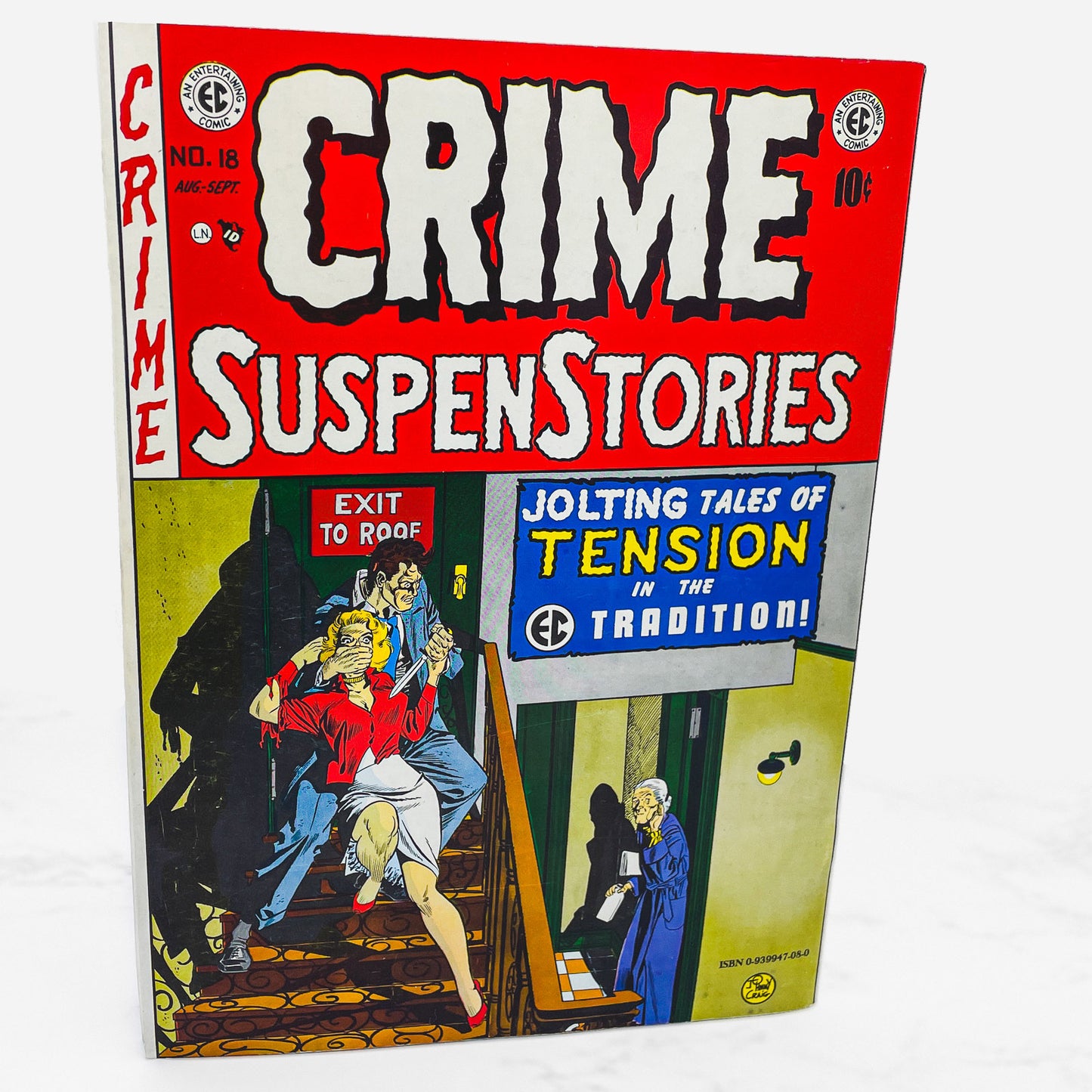 Crime SuspenStories [EC Classics #8] edited by Al Feldstein [1986 RE-ISSUE] • Feat. Ray Bradbury